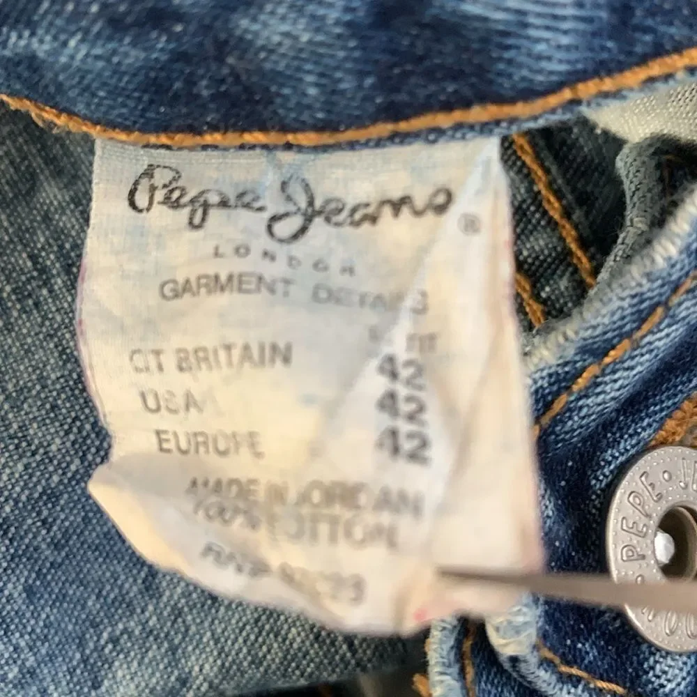 Pepe Jeans London Shorts Men’s Cotton Pockets Baggy Loose Skate Size 42